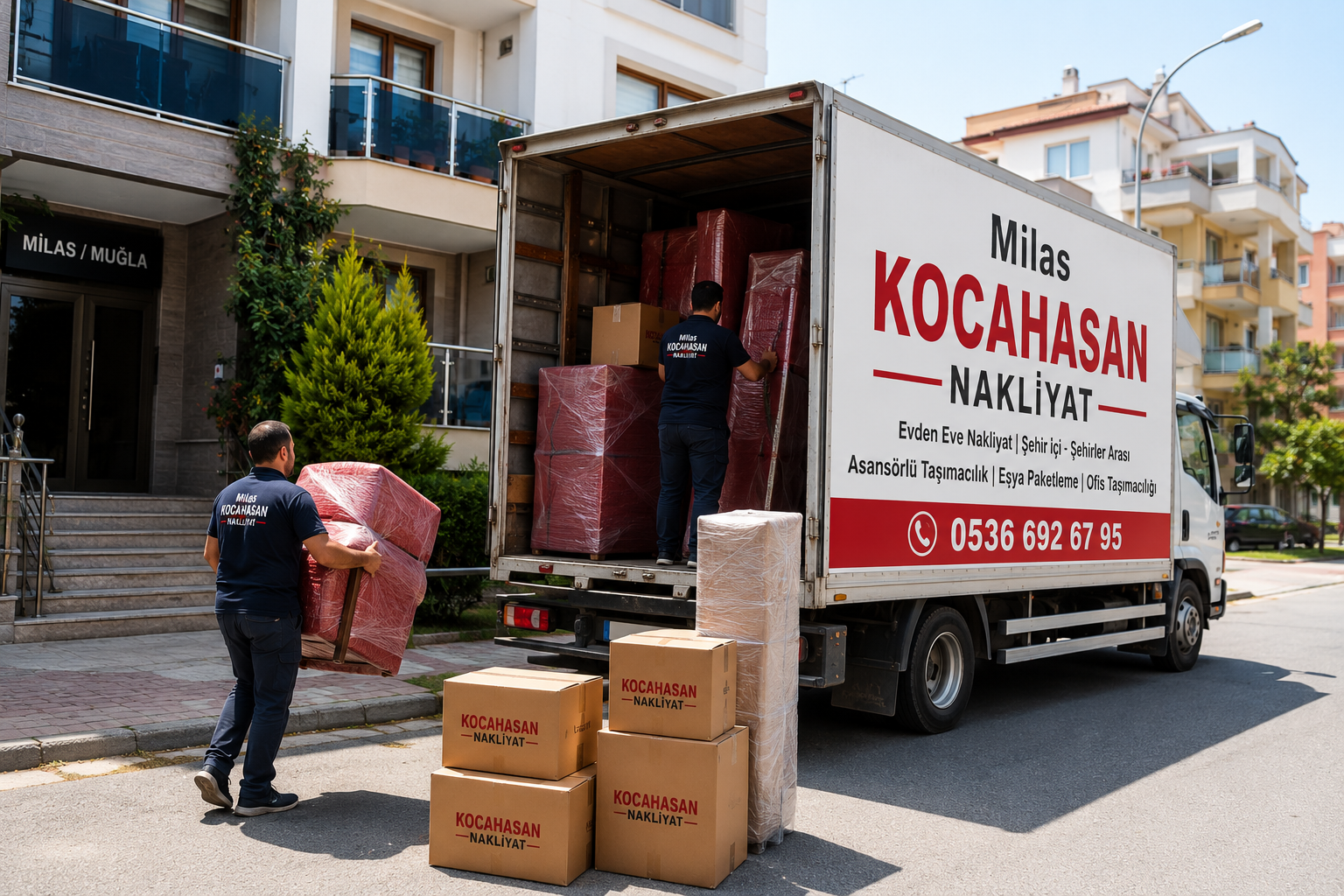 Milas Şehir İçi Nakliyat hizmeti – Milas Kocahasan Nakliyat